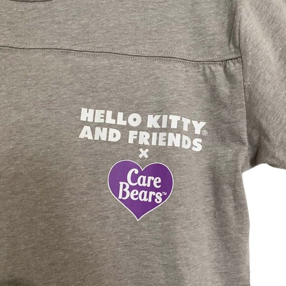 NWT Hello Kitty & Care Bears Graphic T-Shirt | Women's Small Cuddle Friends Tee - Picture 6 of 10